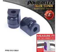 Powerflex Black RR o, Spazzole 13mm Per BMW F20, F21 1 Serie 11- PFR5-1913-13BLK