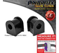 Powerflex Black Rrarb Spazzole 16mm per Mazda RX-7 Gen3 & 4 92-02 PFR36 315