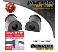 Powerflex Black Rrarb Spazzole 17mm per XJ8 XJR Xjsport X308 97-03