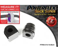 Powerflex Black RR o, Spazzole 19.6mm Per VW Jetta5 1K (05-10) PFR85-515-19.6BLK