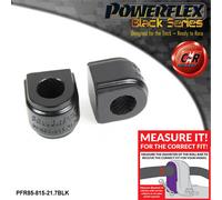 Powerflex Black RR o, Spazzole 21.7mm Per VW Golf Mk7 4WD 12on PFR85-815-21.7BLK