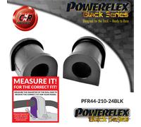 Powerflex Black Rrarb Spazzole 24mm per Mitsubishi Evo 7-9 Inc 260