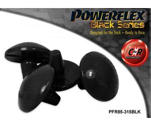 Powerflex Black RrLeaf Spring Clatter Bushes Per VW Caddy Mk1 85-96 PFR85-315BLK