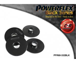 Powerflex Black RrSpringSeat IsolatorPads Per Clio2 + 172/182 98-12 PFR60-332BLK