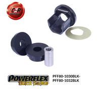 Powerflex Black Scatola Cambio Mnt Inserti + Posteriore Basso Motore Boccola per