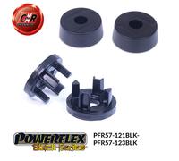 Powerflex Black Staffa Supporto Cambio Piccola Bussola + Inserto Grande
