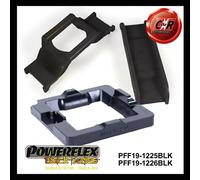 Powerflex Black Superiore Destra Motore E Scatola Cambio Inserti PFF19-1225BLK