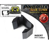 Powerflex Black Superiore Inserto di Montaggio Cambio Per Fiat 500L (2012