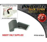 Powerflex Black Superiore Inserto Supporto Motore per Audi A1 GB (2018 Su )