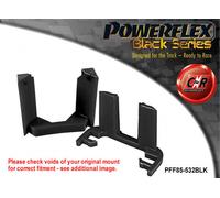 Powerflex Black Superiore Inserto Supporto Motore per Audi A3 MK2 8P 2003-2012