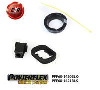 Powerflex Black Superiore Motore + Cambio Inserti per Clio 4 + Rs 12-19