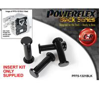 Powerflex Black Superiore Motore Kit Inserti per 2 Serie F44 Gran Coupé 19on