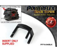 Powerflex Black Superiore Motore Supporto Inserti per Fiat Panda Gen2 4WD 03-12