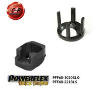 Powerflex Black Supporto Motore Inferiore + Inserto Supporto Anteriore Destra