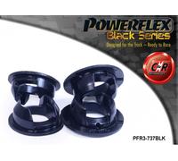 Powerflex Black RR Telaietto Boccola Inserti per Audi A5 4wd (07-16) PFR3-737BLK