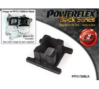 Powerflex Black Satinato Inserti Pista per Porsche Cayenne E3 9Y 18on