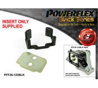 Powerflex Black Uppr GBox Mnt Insert Per Hyundai Elantra GT PD 16on PFF26-123BLK