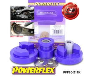 Powerflex Dogbone Contorto Motore Mnt Spazzole Per Renault Clio 2+172+182