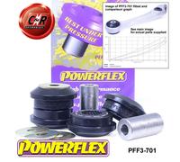 Powerflex Road Braccio di Controllo Inferiore Anteriore Spazzole per Audi A6