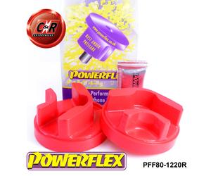 Powerflex Fr Basso Motore Mnt Inserti Diesel per Opel Vectra C 02-08 PFF80-1220R