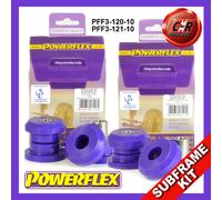 Powerflex Fr Boccole Sottoscocca 10mm per Audi S2 Coupe 1991-1996