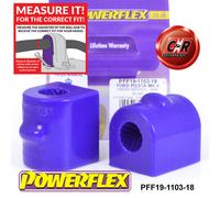 Powerflex Fr Bronzine Barra Antirollio 18mm Per Ford Fusion (2002-2012)