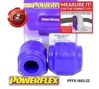 Powerflex Fr Bronzine Barra Antirollio 22mm per BMW 3 Series E21 (75-78)