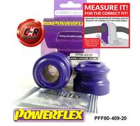 Powerflex Fr o, Occhiello Spazzole 20mm per Opel Calibra 2WD 89-97 PFF80-409-20