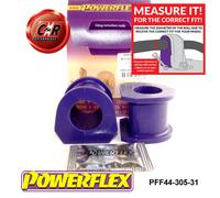 Powerflex Fr o, Supporti 31mm per Mitsubishi Shogun V7 Modelli (00-06)