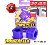 Powerflex Fr o, Vite a Occhiello Spazzole 22mm eibach Per VW 2Golf 85-92 2WD