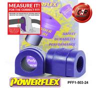 Powerflex Fr Rollio Bronzine Barra 24mm per Alfa Romeo 159 Ti Modelli 05-11