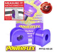 Powerflex Franti Rollio Bronzine Barra 25mm Per Land Rover Defender 94-02
