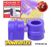 Powerflex Frarb A Telaio Spazzole 26mm Per Vauxhall Omega B 1994-03 PFF80-901-26