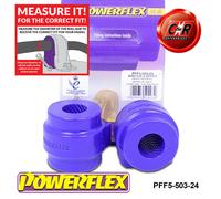 Powerflex Anteriore o,Supporto Spazzole 24mm Per BMW E38 7 Serie (94-2002)