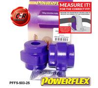 Powerflex Frarb Mnt Spazzole 27mm Per BMW 5 Serie 535-540 & M5 96-04 PFF5-503-27