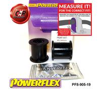 Powerflex Black Frarb Spazzole 19mm per Caterham 7 Met & Wattslink 06on