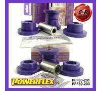 Powerflex Frarminr + 34mm Tiebar-Chass Spazzole Per Tigra 93-97 PFF80-201/203