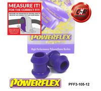 Powerflex Fr Fuori Barra Rollio Supporti Basso 12mm per Audi 80 90 + Avant 73-92