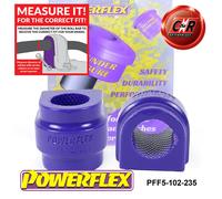 Powerflex FrRoll Bar Bushes 23,5Mm Per Mini Roadster R59 2012 -2015 PFF5-102-235