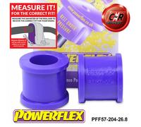 Powerflex Ant. Bronzine Barra Antirollio 26.8mm per Porsche 968 (92-95)