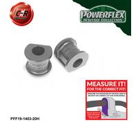 Powerflex Heritage Anteriore Arb Supporti 20mm per Ford Capri (69-86)