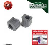 Powerflex Heritage Anteriore o,Spazzole 18mm Per Seat Toledo (1992-1999)