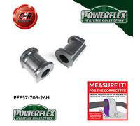 Powerflex Heritage Anteriore Rollbar Spazzole 26mm per Porsche 928 78-95