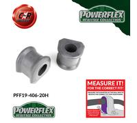 Powerflex Heritage Anteriore o,Supporti 20mm Per Ford Capri (1969-1986)