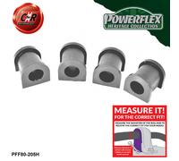 Powerflex Heritage Anteriore o ,Supporti per Opel Tigra a (1993-2001) PFF80-205H
