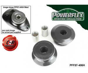 Powerflex Heritage Anteriore Susp Montaggio Superiore Spazzole per Porsche 912