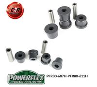 Powerflex Heritage Cuscinetti Barra Stabilizzatrice Posteriore + Supporti Pro