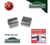 Powerflex Heritage a D Fr o, Spazzole 21mm per Volvo 260 75-85 PFF88-206-21H