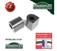 Powerflex Heritage D-Shaped FrARB Bushes 19,5Mm Per 240 75-93 PFF88-206-19,5H
