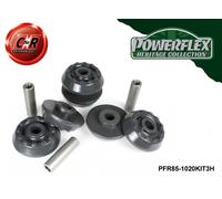 Powerflex Heritage Differenziale Mnt Bush Kit Di 3 per VW Iltis 1978-1988